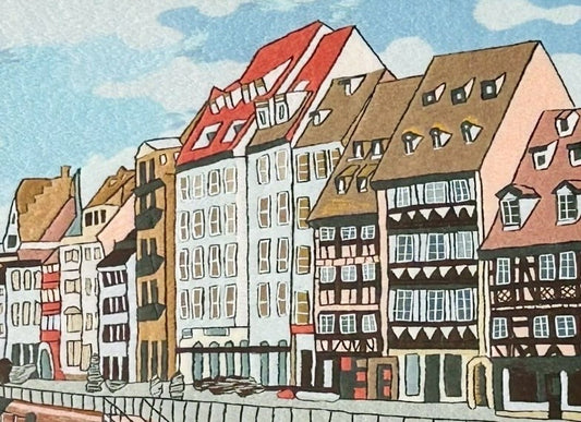 フランス・ストラスブール | Strasbourg, France (Hand Embroidery Art)