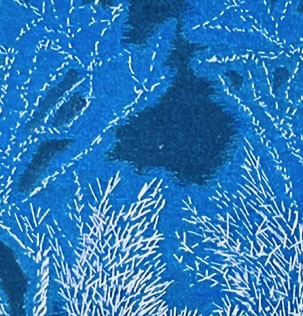 都会の森 | Urban Forest (Hand Embroidery Art)